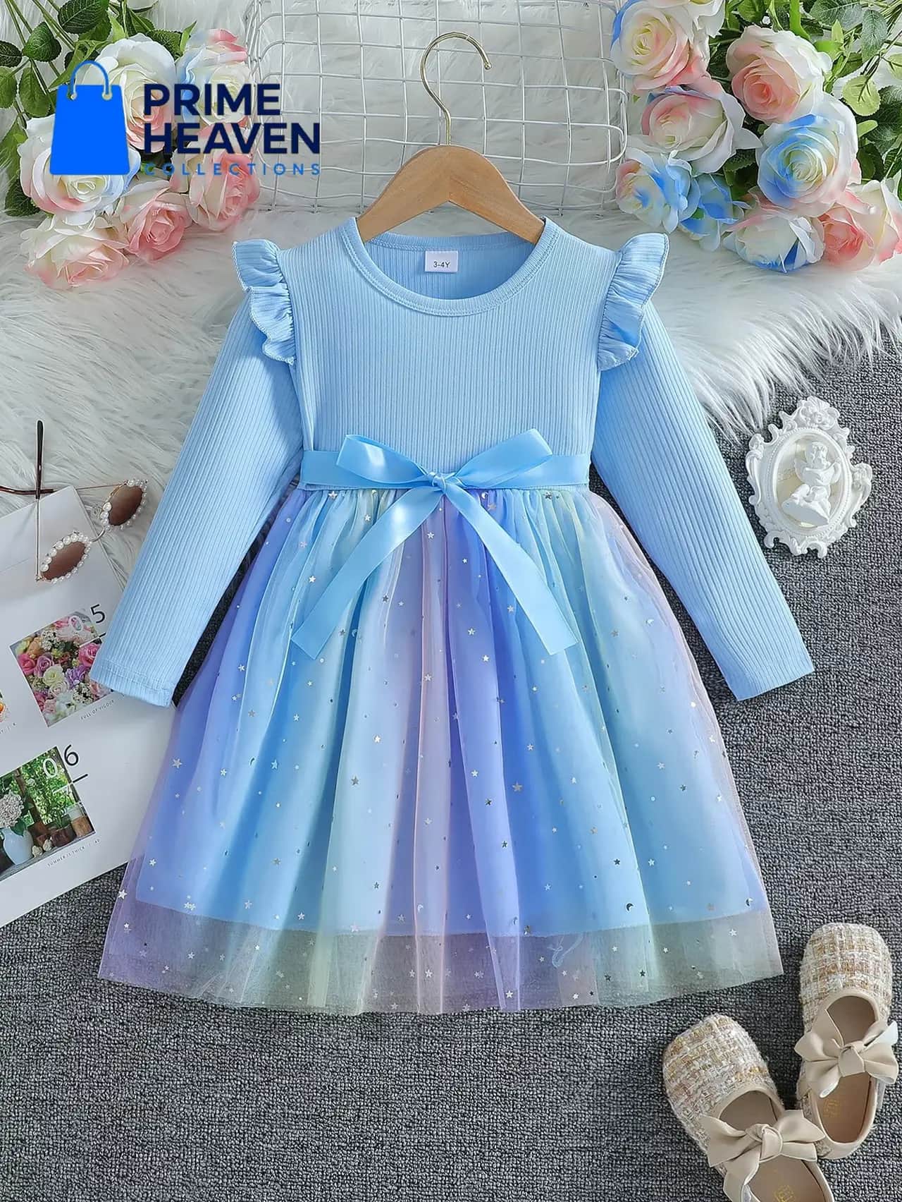 Chiffron korean style coloring Skirt