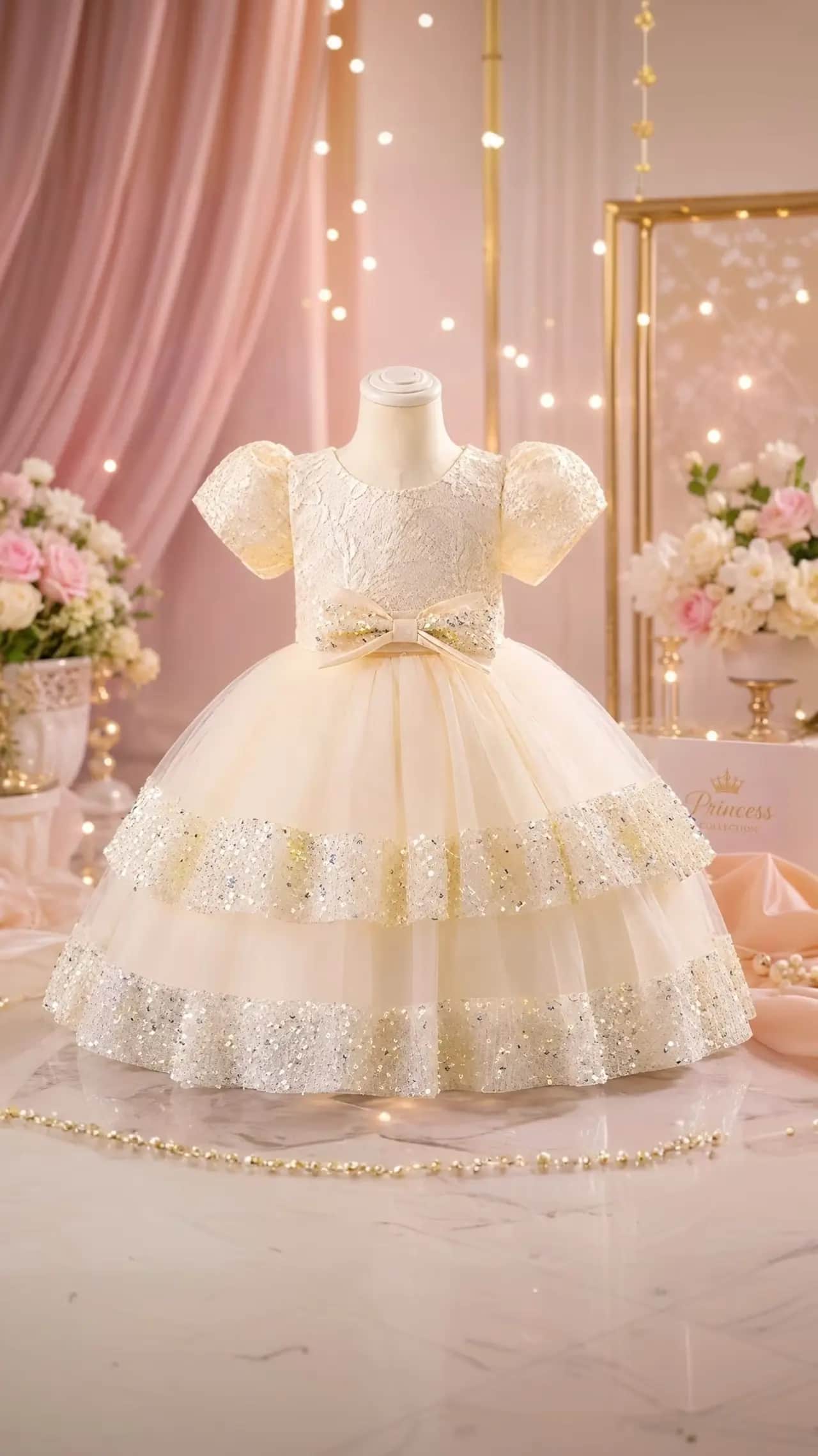 Flower Girls Tutu Princess Skirt
